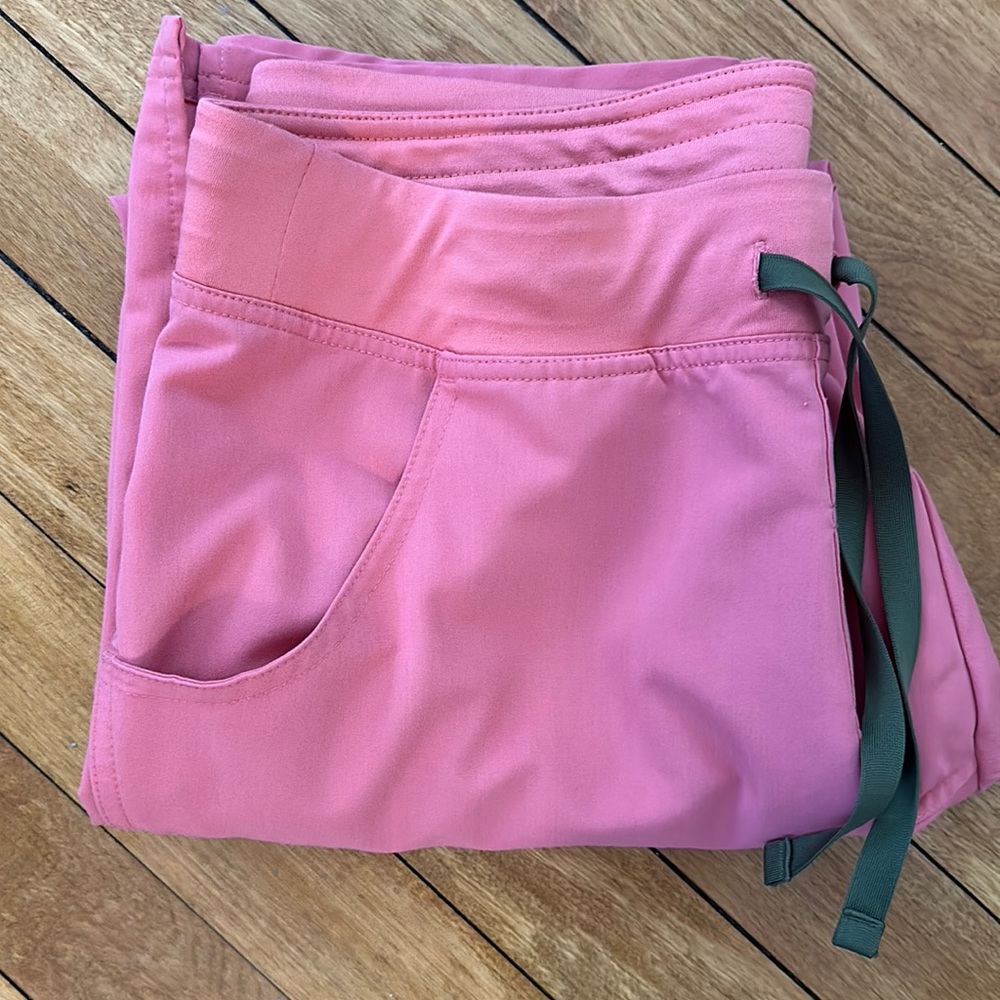Figs beat it pink cargo pants MP